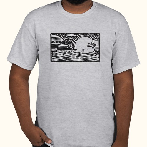 Fifth Moon T-Shirt in Gray