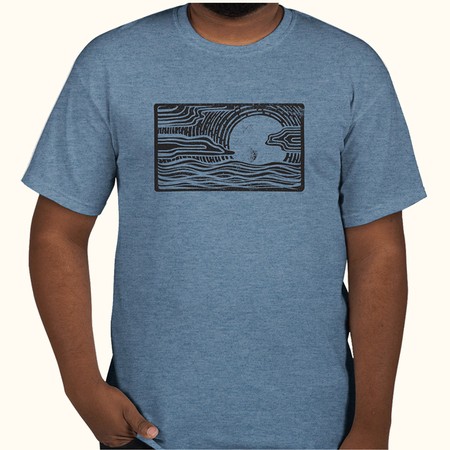 Fifth Moon T-Shirt in Indigo